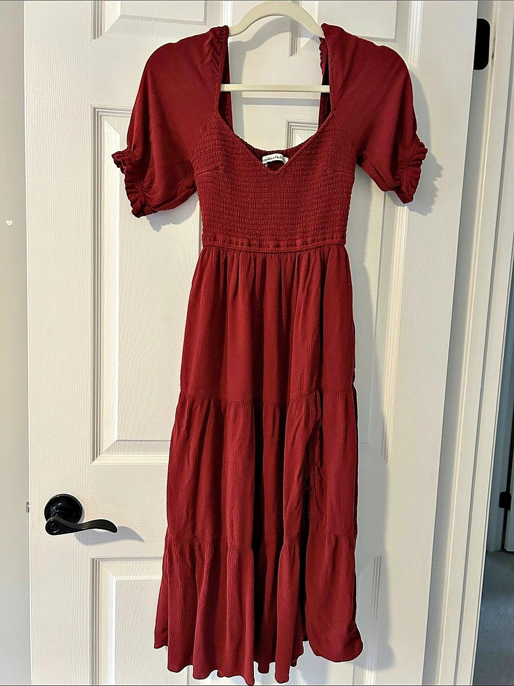 Abercrombie & Fitch Smocked Maxi Dress, Small Like New